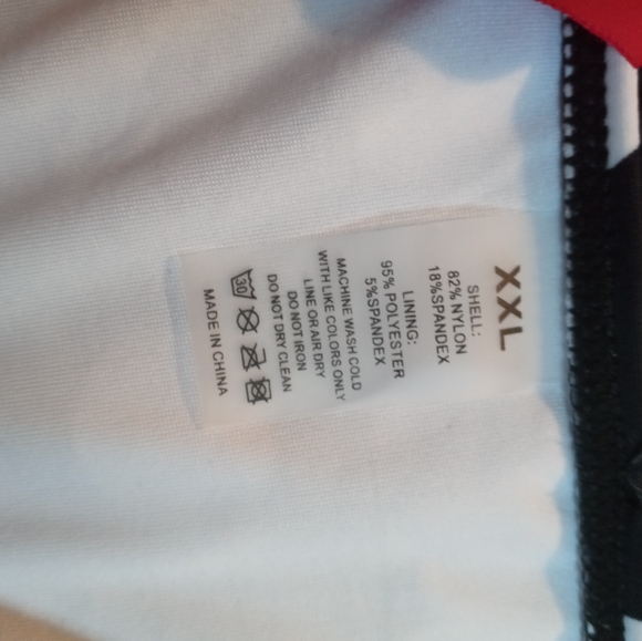 High rise swim suit - Picture 3 of 3